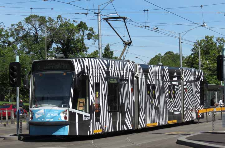 Yarra Trams Combino 3509 Art tram